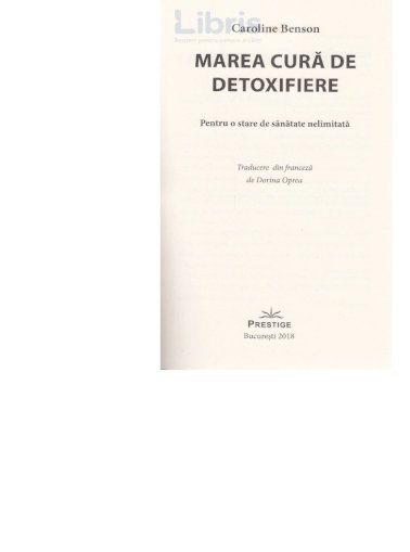 detoxifiere activă)